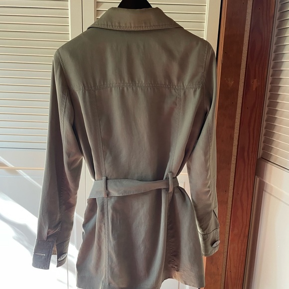 Massimo Dutti belted lyocell safari jacket size 2 - Picture 2 of 3